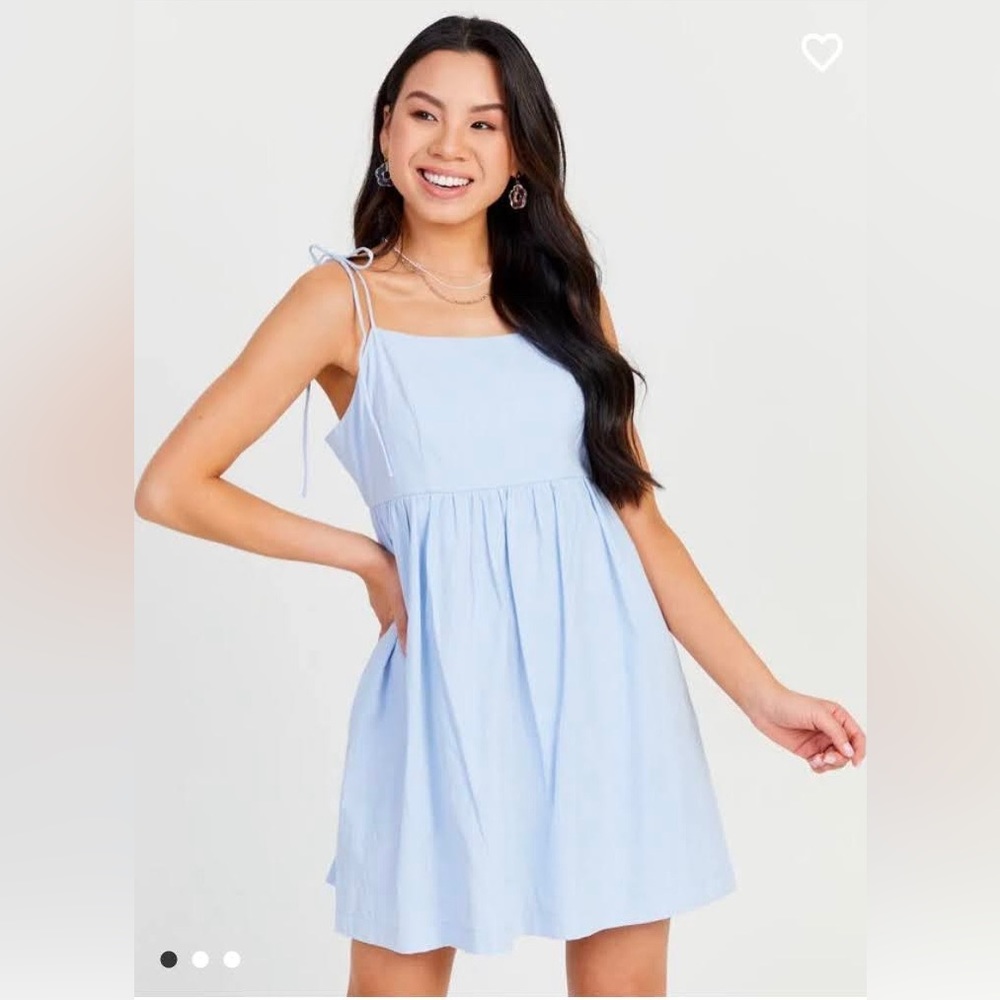 Altar’d State Loana Dress baby blue size small